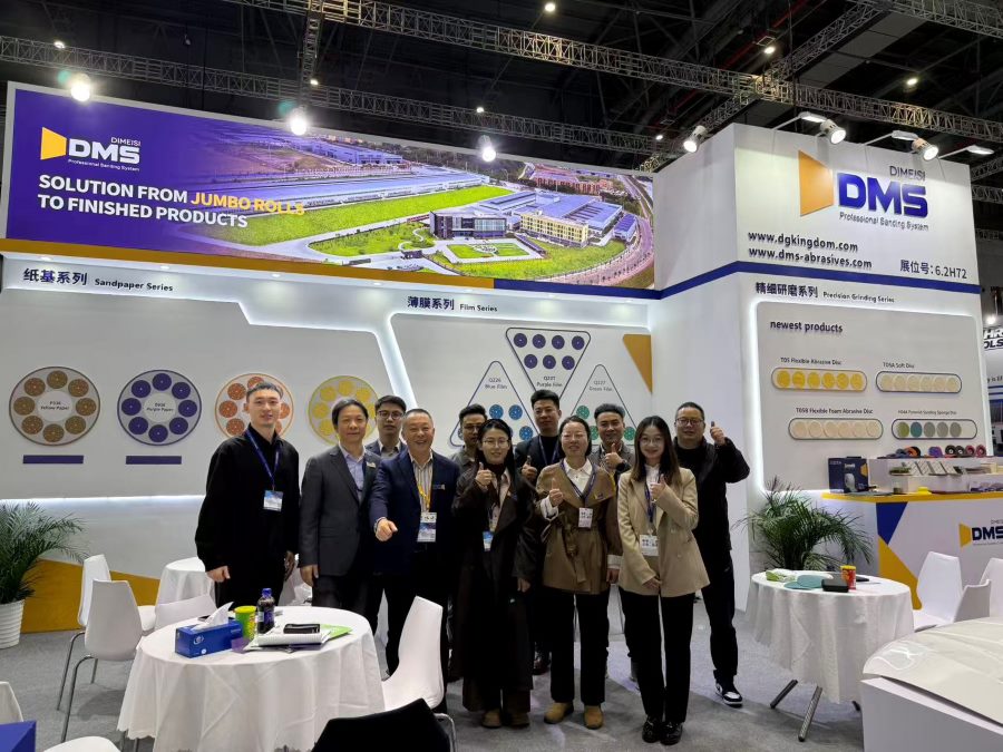 DMS présente des solutions abrasives innovantes au salon Automechanika Shanghai 2025