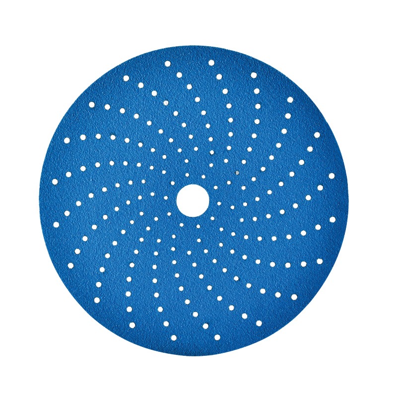 Papier de verre personnalisé bleu