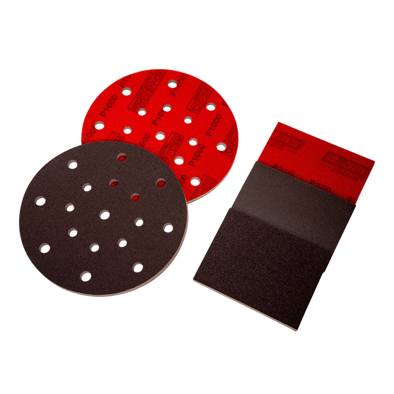 Disque éponge marron