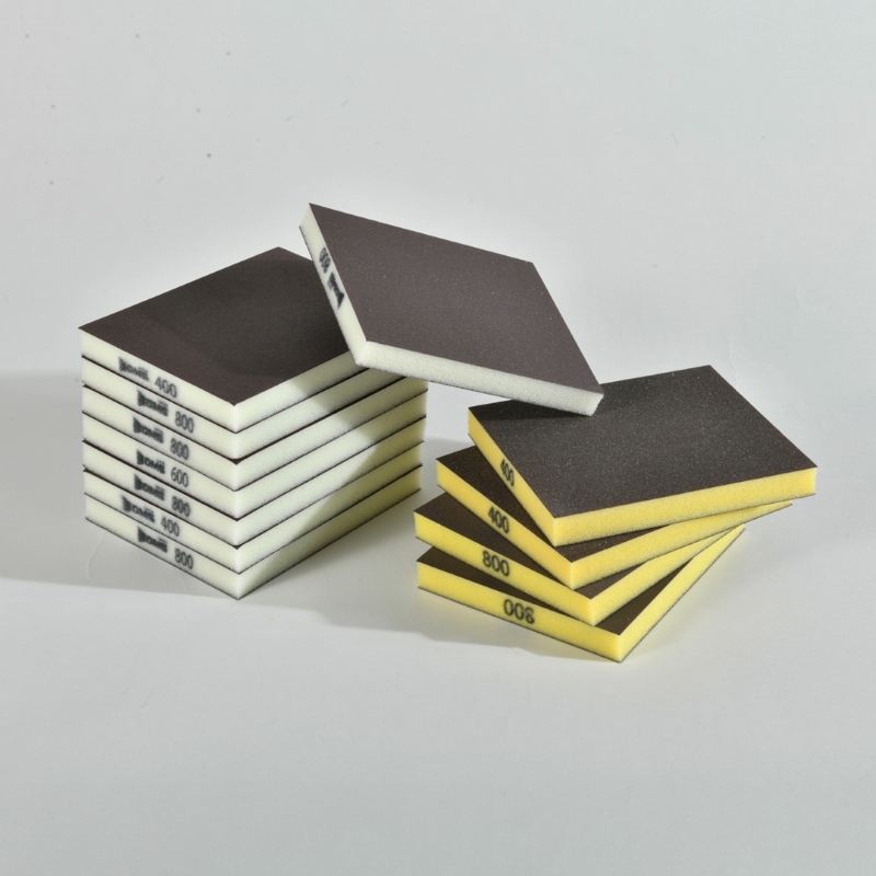 Éponge de ponçage double face